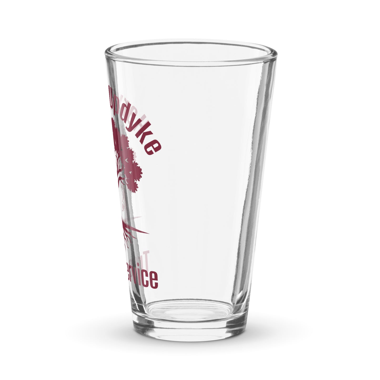 A Funny College Gameday pint glass about Auburn Football, Toomer's corner, Alabama Football and Harvey Updyke by Forever Game Day, a college football t-shirt store