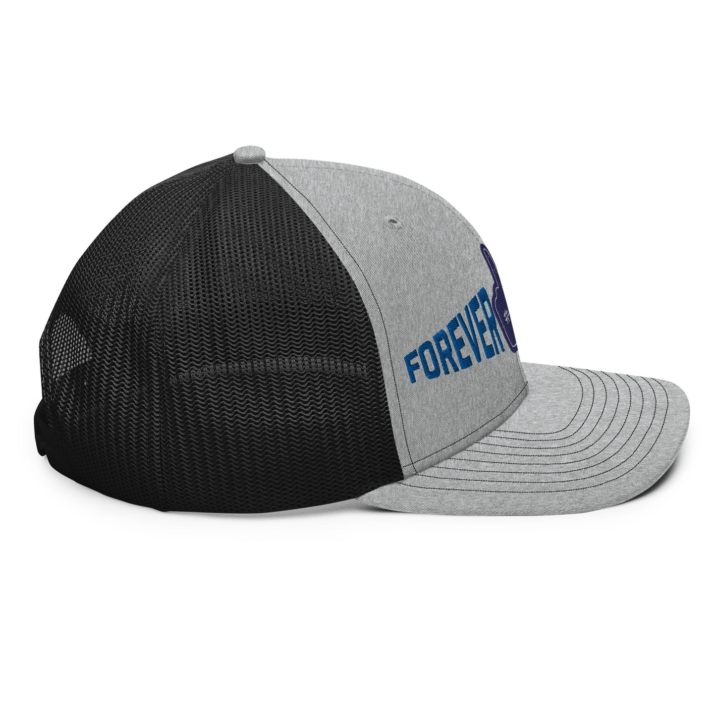 A Funny College Gameday hat with the Forever Game Day foam middle finger logo. Forever Game Day is a college football t-shirt store