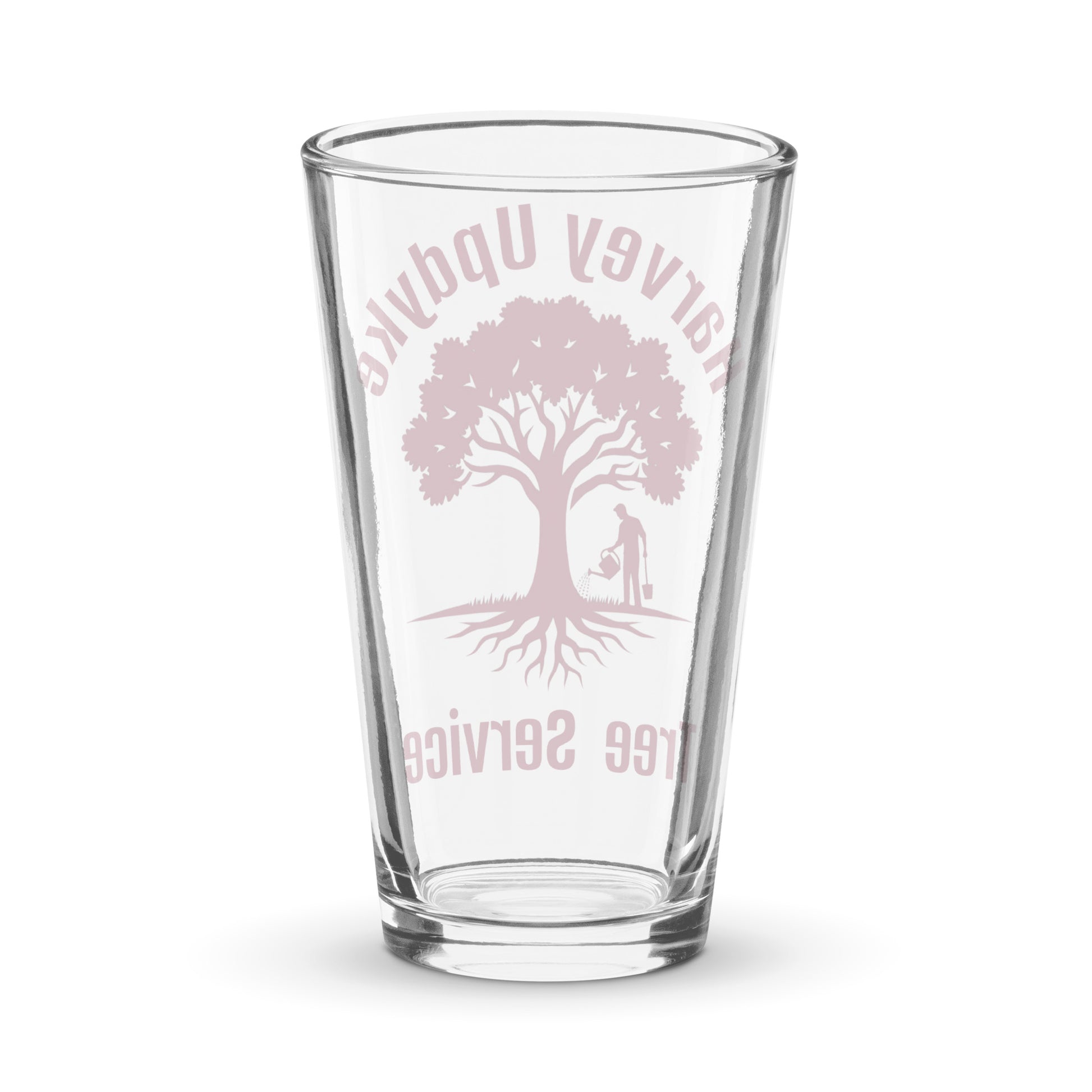 A Funny College Gameday pint glass about Auburn Football, Toomer's corner, Alabama Football and Harvey Updyke by Forever Game Day, a college football t-shirt store
