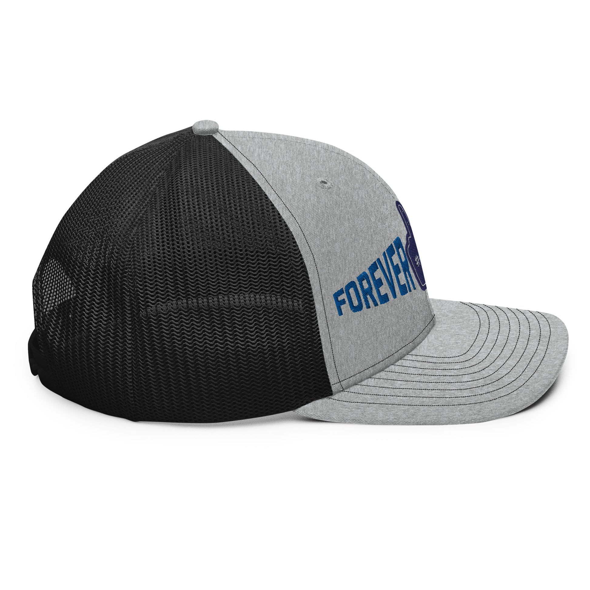 A Funny College Gameday hat with the Forever Game Day foam middle finger logo. Forever Game Day is a college football t-shirt store